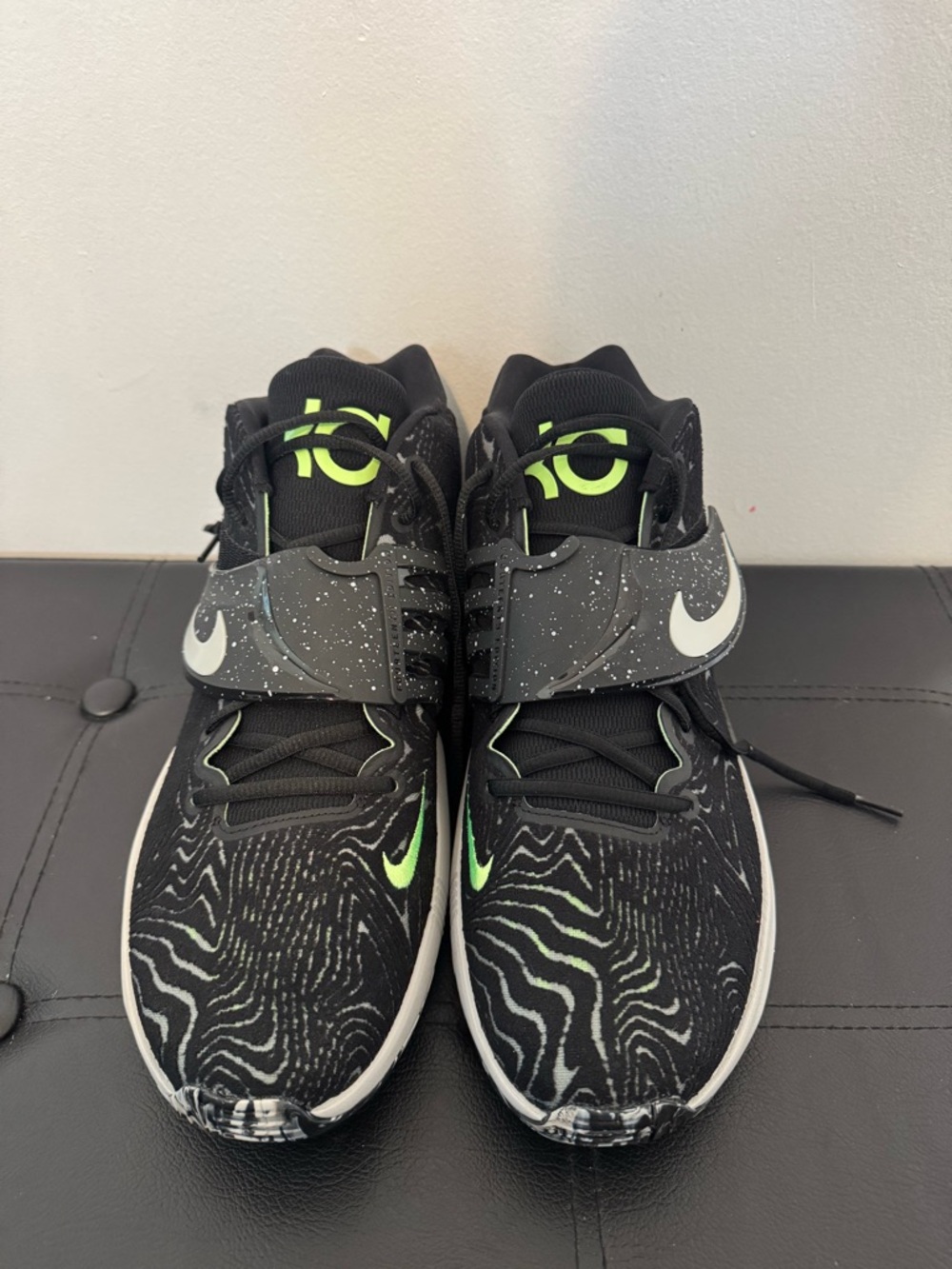 Nike KD 14 Black Lime Green Mids - Dead stock with original box and receipt
